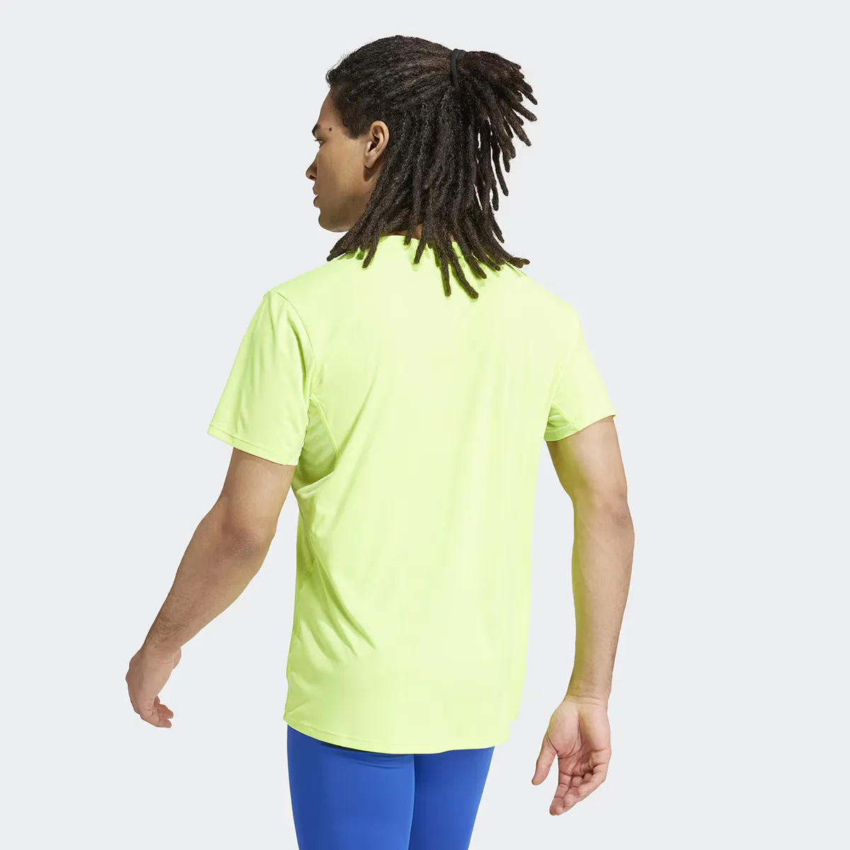 Мужская футболка Adizero Essentials Running Adidas, зеленый — фото 2