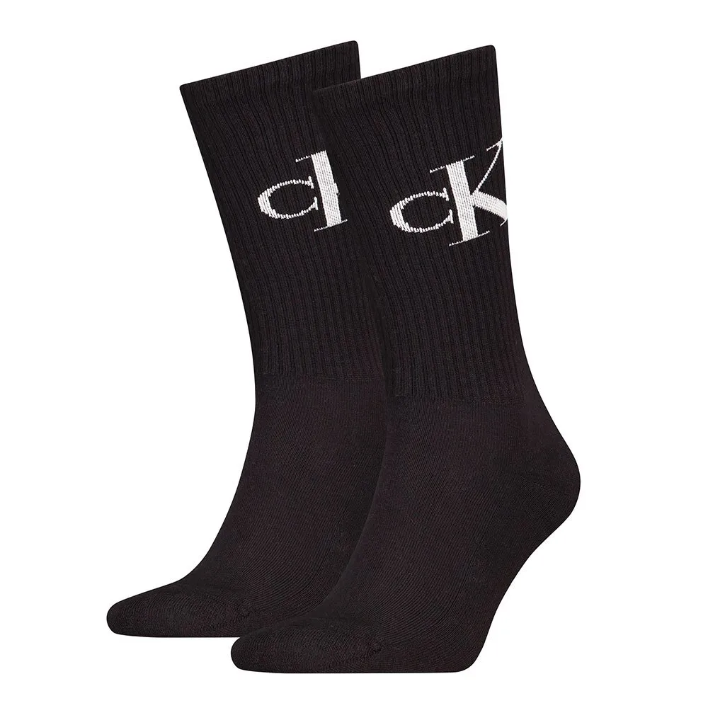 

Носки Calvin Klein 701228802 crew 2 units, черный