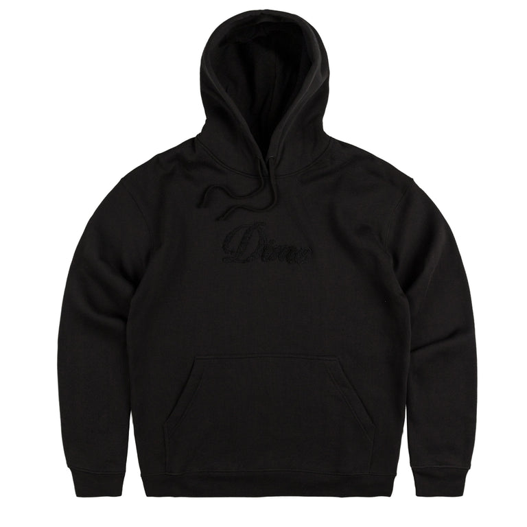 

Худи cursive logo hoodie Dime, черный