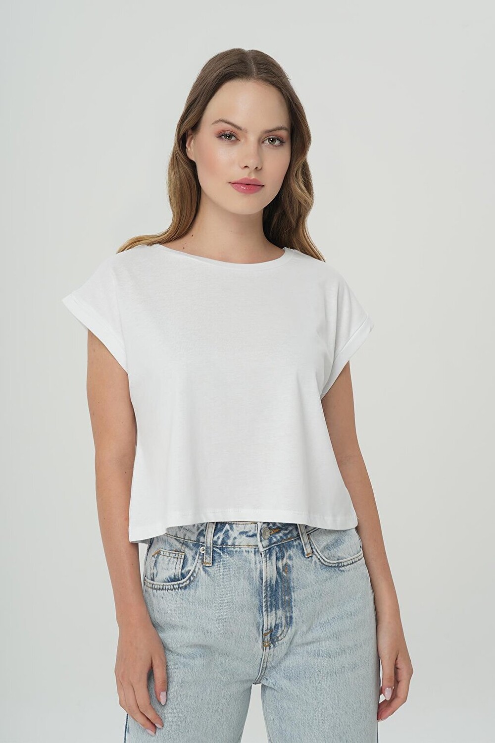 

Белая футболка Oversize с коротким рукавом 56105-008 CROSS JEANS, Белый, Белая футболка Oversize с коротким рукавом 56105-008 CROSS JEANS