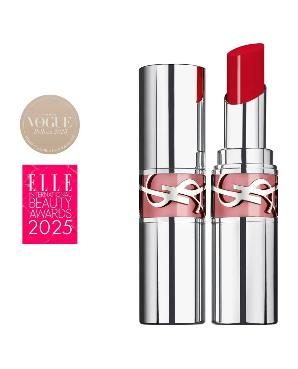 Помада для губ с эффектом влажного блеска Loveshine Yves Saint Laurent, 45 Coral Crush — фото 2