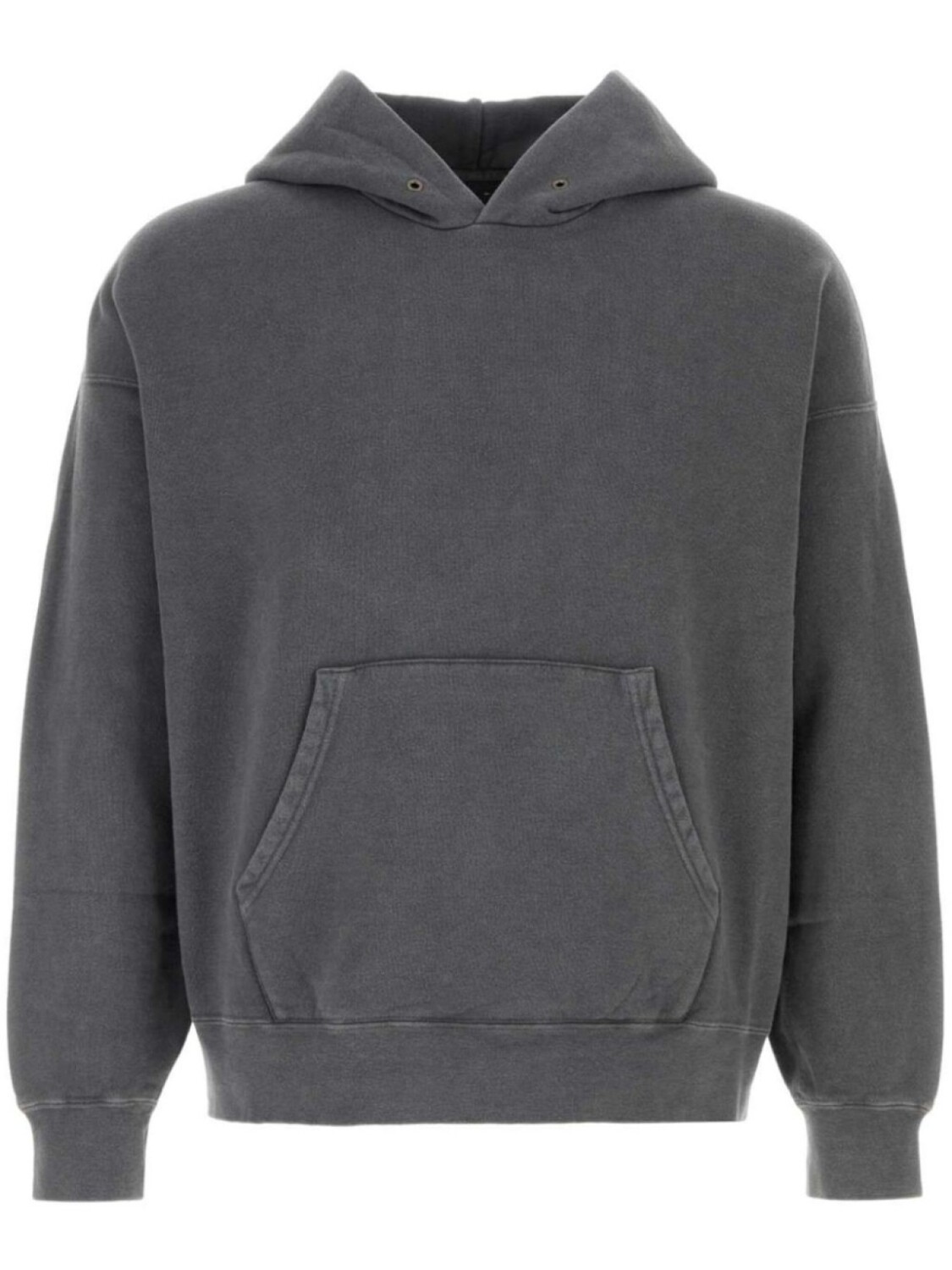 

Худи с выцветшим эффектом Visvim, черный
