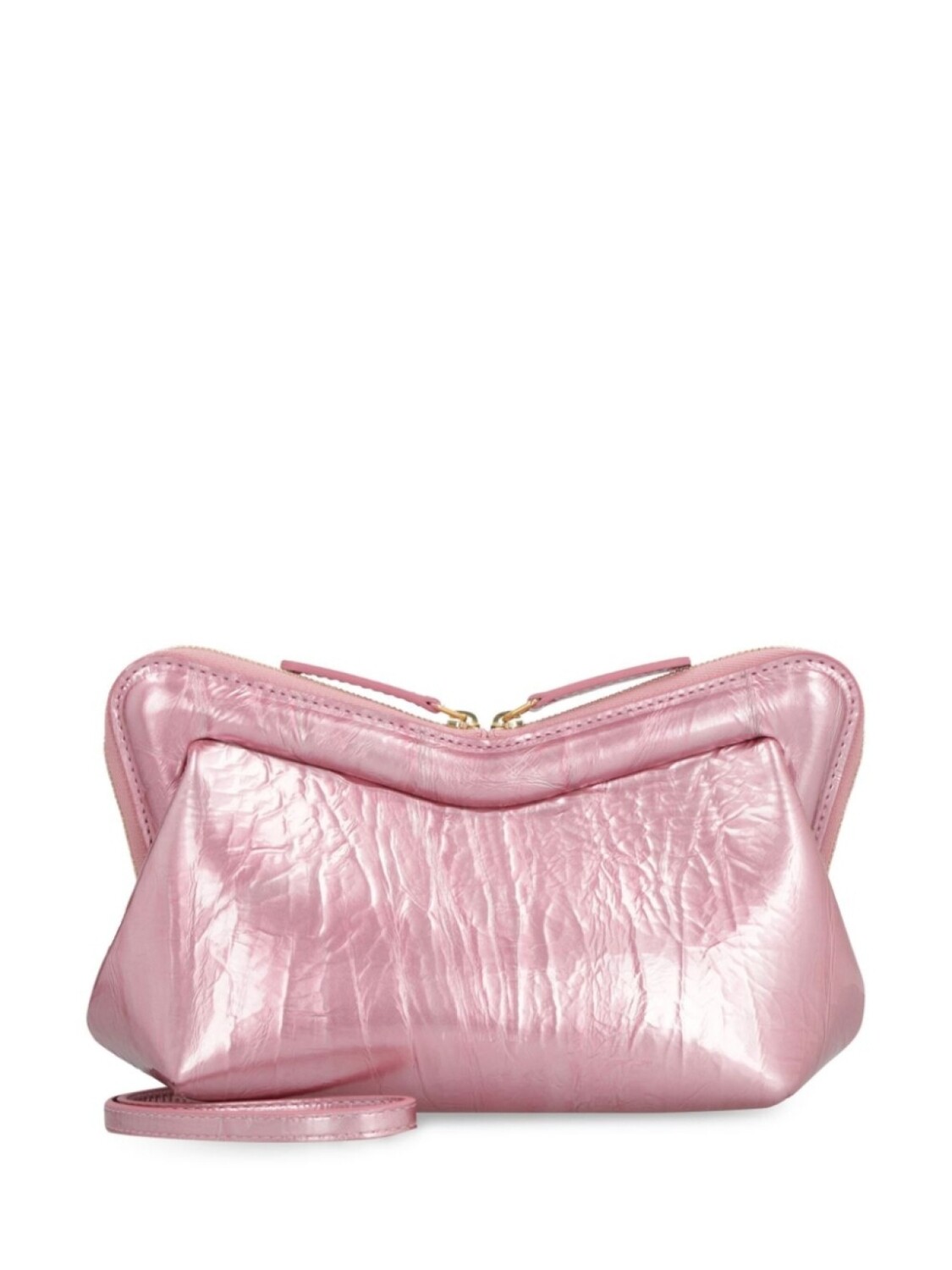 

Сумка-клатч Mansur Gavriel mini M Frame, розовый
