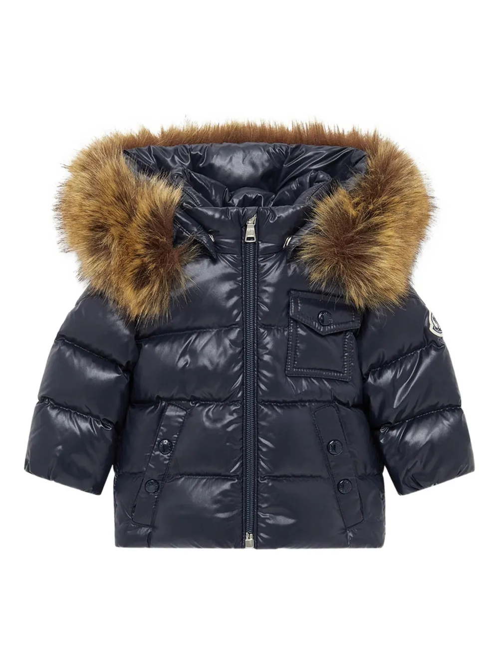 Стеганая куртка K2 Moncler Enfant, черный
