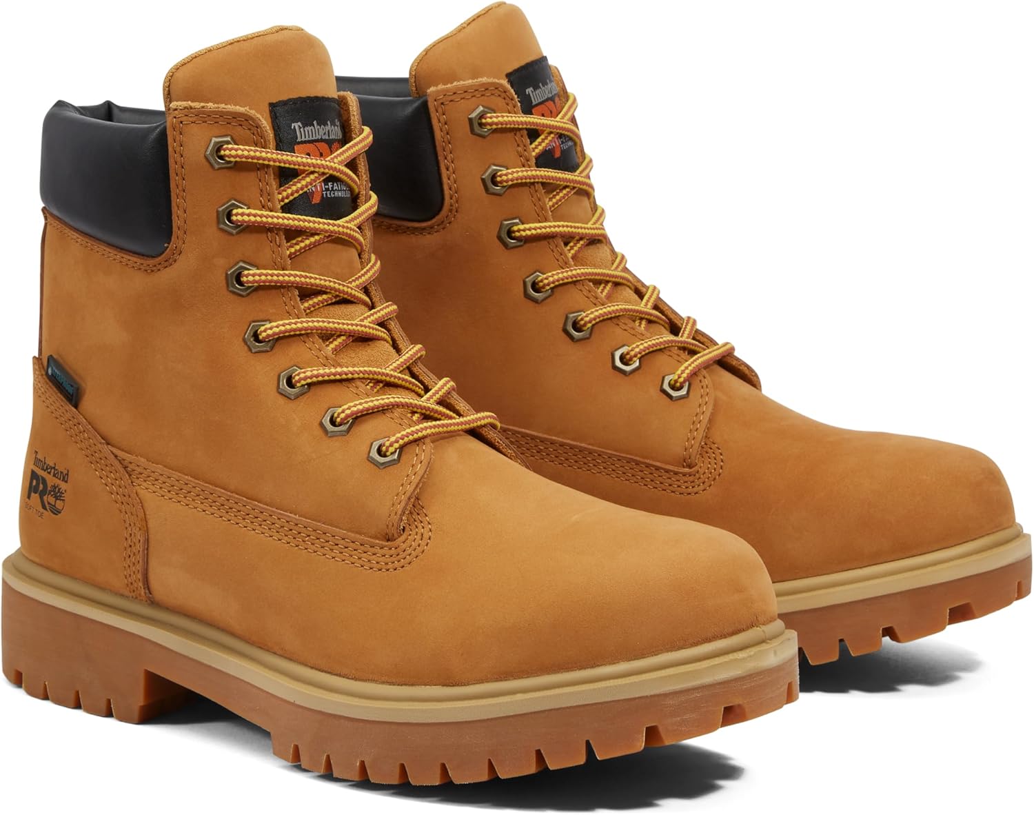 Timberland PRO мужские 6-дюймовые рабочие ботинки Direct Attach с мягким мысом, утепленные и водонепроницаемые, Wheat-2024 New — фото 2