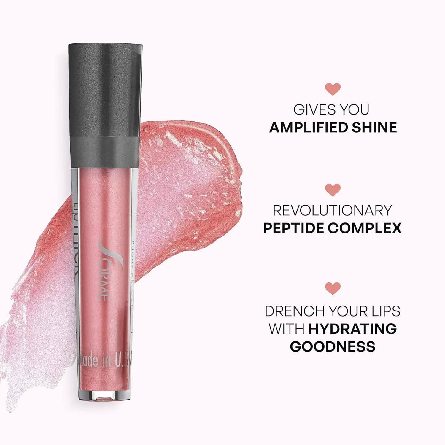 Блеск для губ SORME Treatment Cosmetics LipThick Plumping Gloss для сияющих и более полных губ | Оттенок Doll, Doll — фото 4