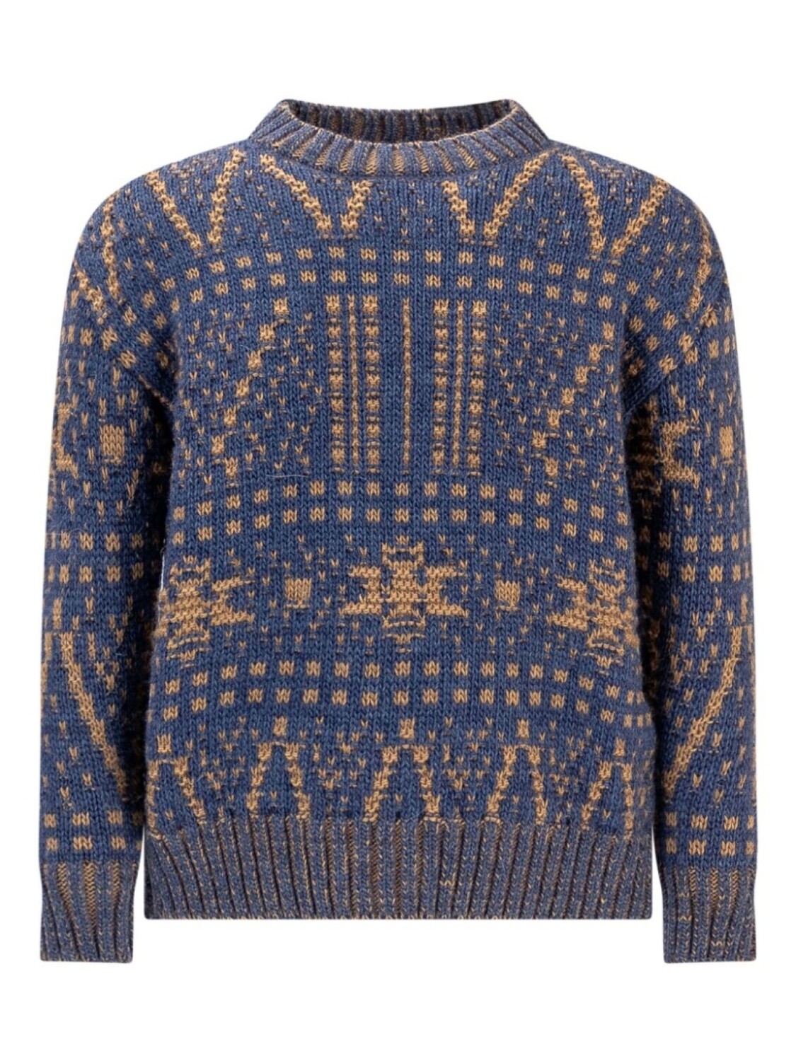 

Жаккардовый джемпер Golden Goose Kids, синий