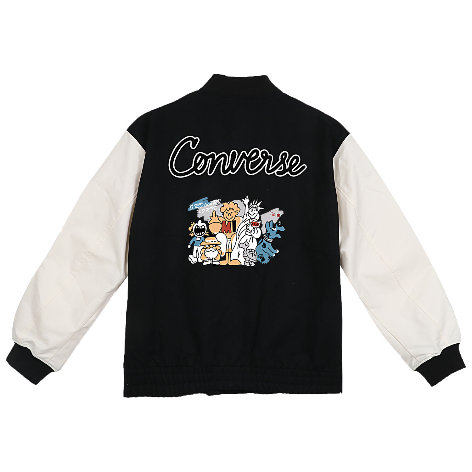

Бейсбольная куртка мужская черный Converse