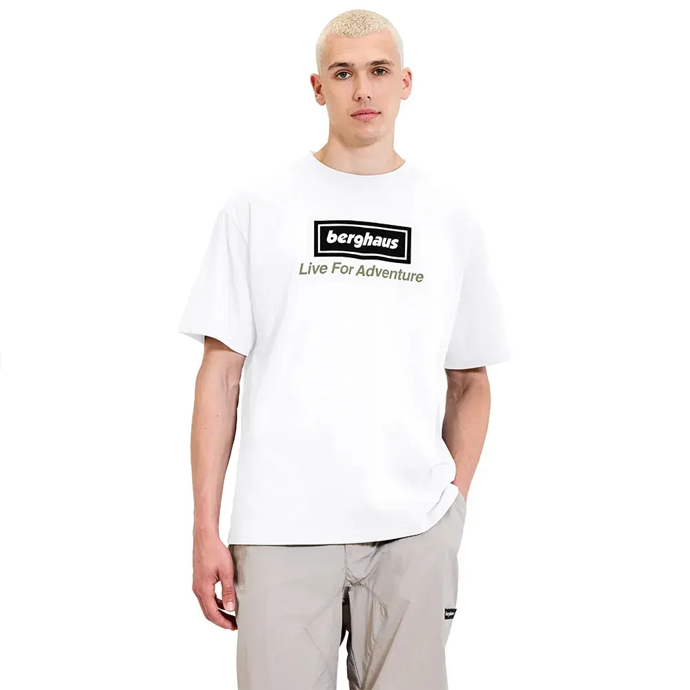 

Футболка с коротким рукавом Berghaus Adventure Tour, белый