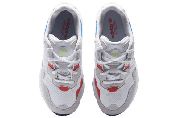 Кроссовки yung 96 j Adidas, белый — фото 4