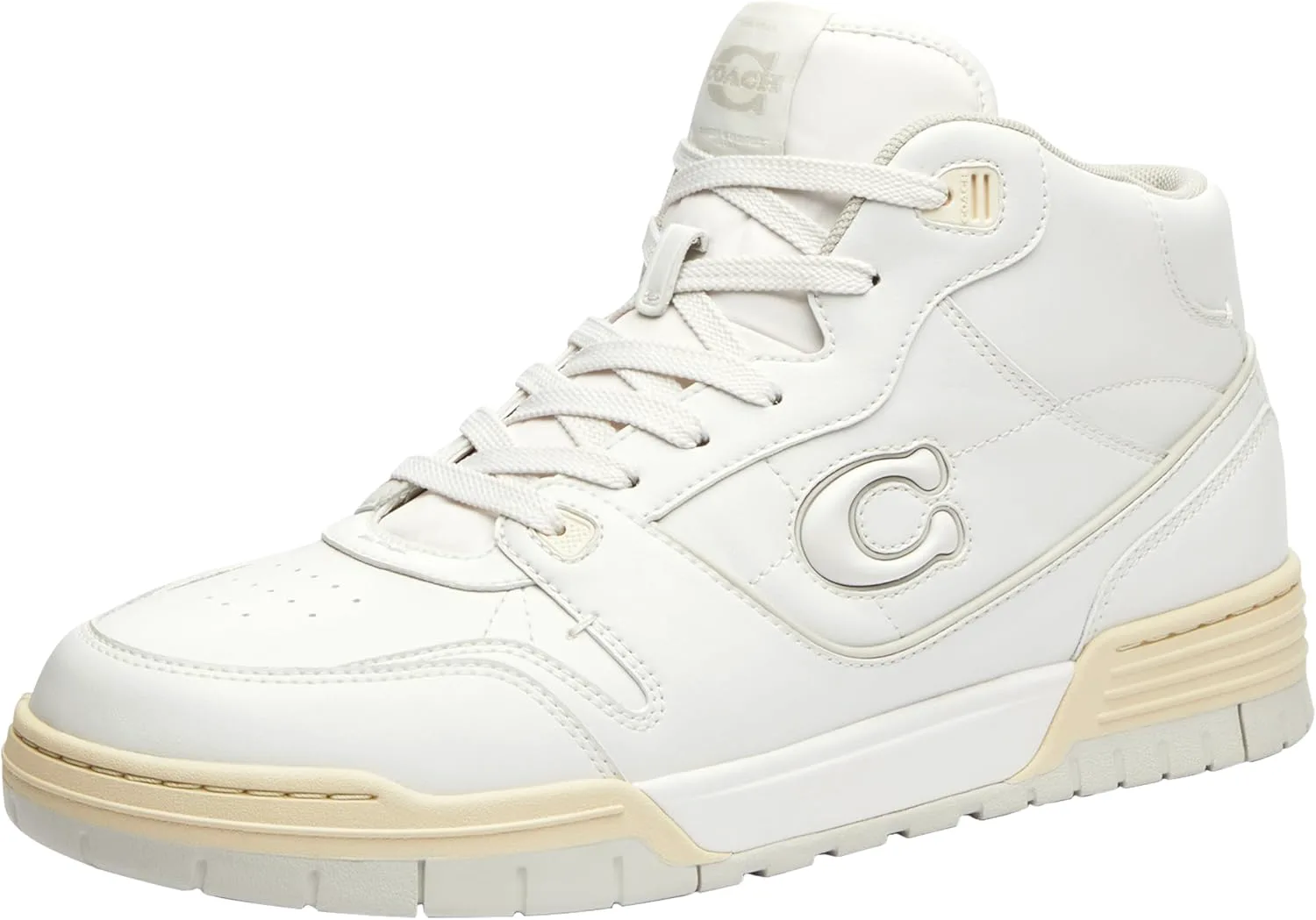 Кроссовки Coach Mens Soho Mid-top, белый