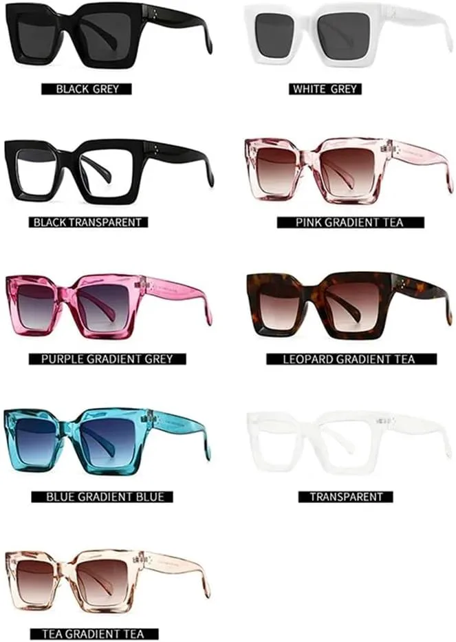 

Спортивные солнцезащитные очки с крупной оправой, УФ-защитой UV400, градиентными линзами и заклепками, для бега и езды на открытом воздухе UYPTK, Black Grey