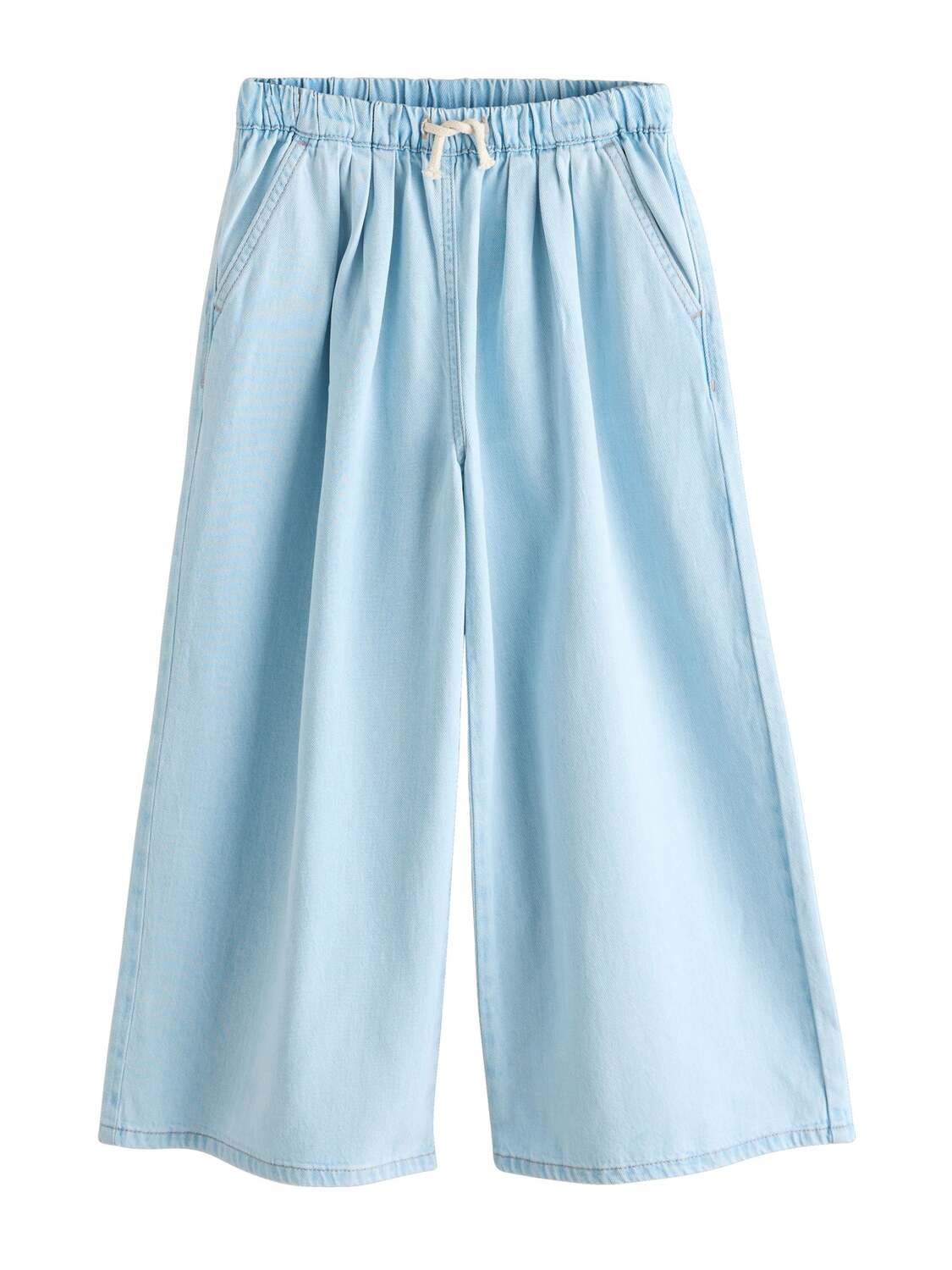 

Next Джинсы с широкими штанинами в светло-голубом цвете