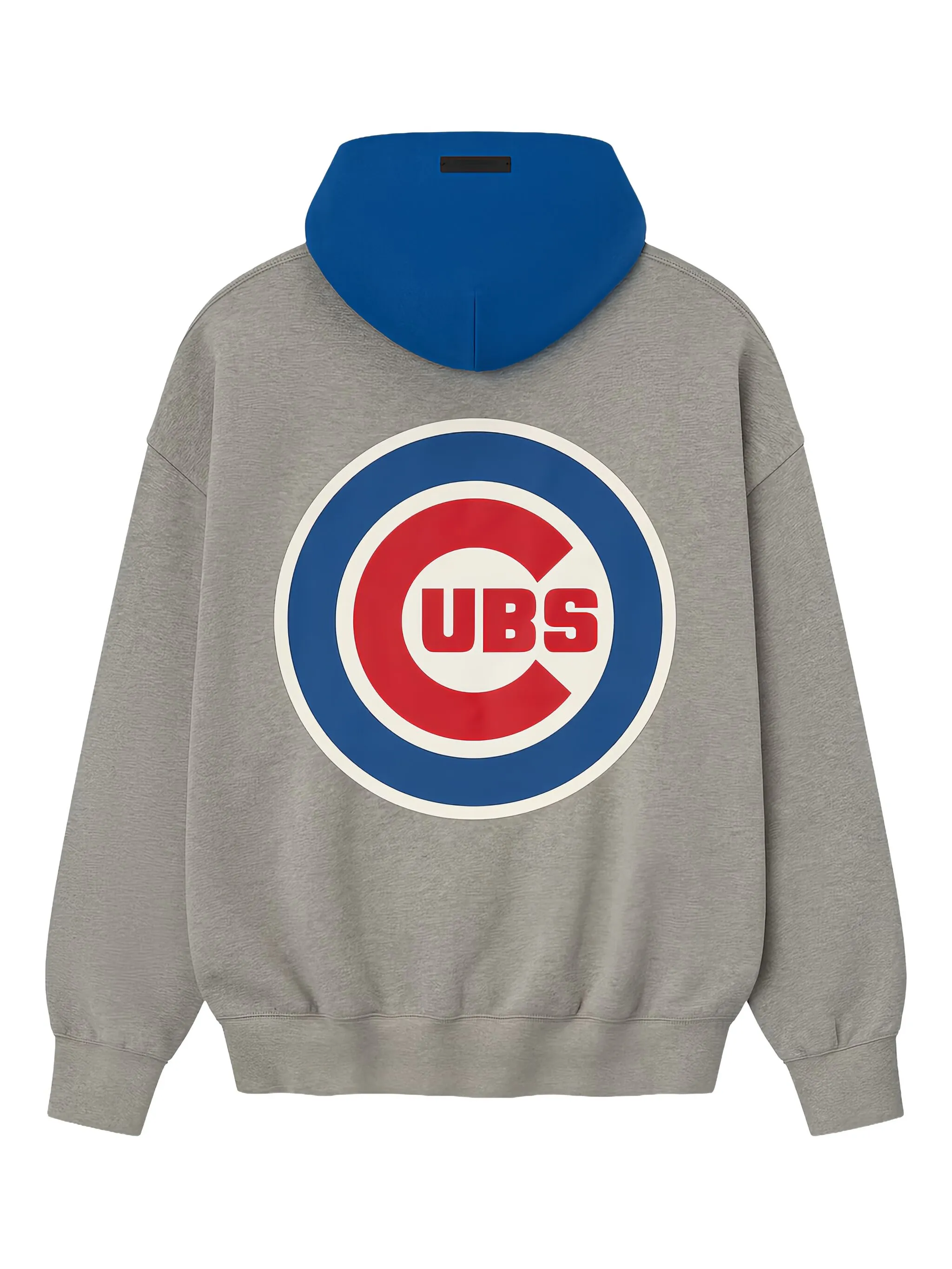 Худи Cubs из коллаборации с MLB Fear Of God Essentials, серый — фото 2