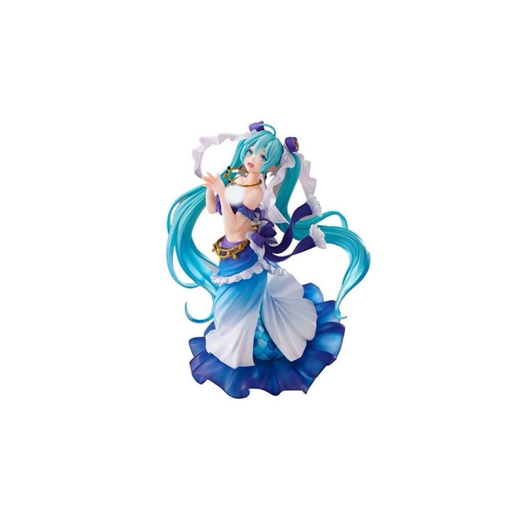

Hatsune Miku AMP Princess, Mermaid Reissued Version Bonus Gifts 23cm TAITO
