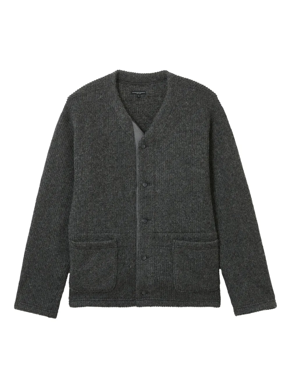 

Кардиган в рубчик Engineered Garments, серый