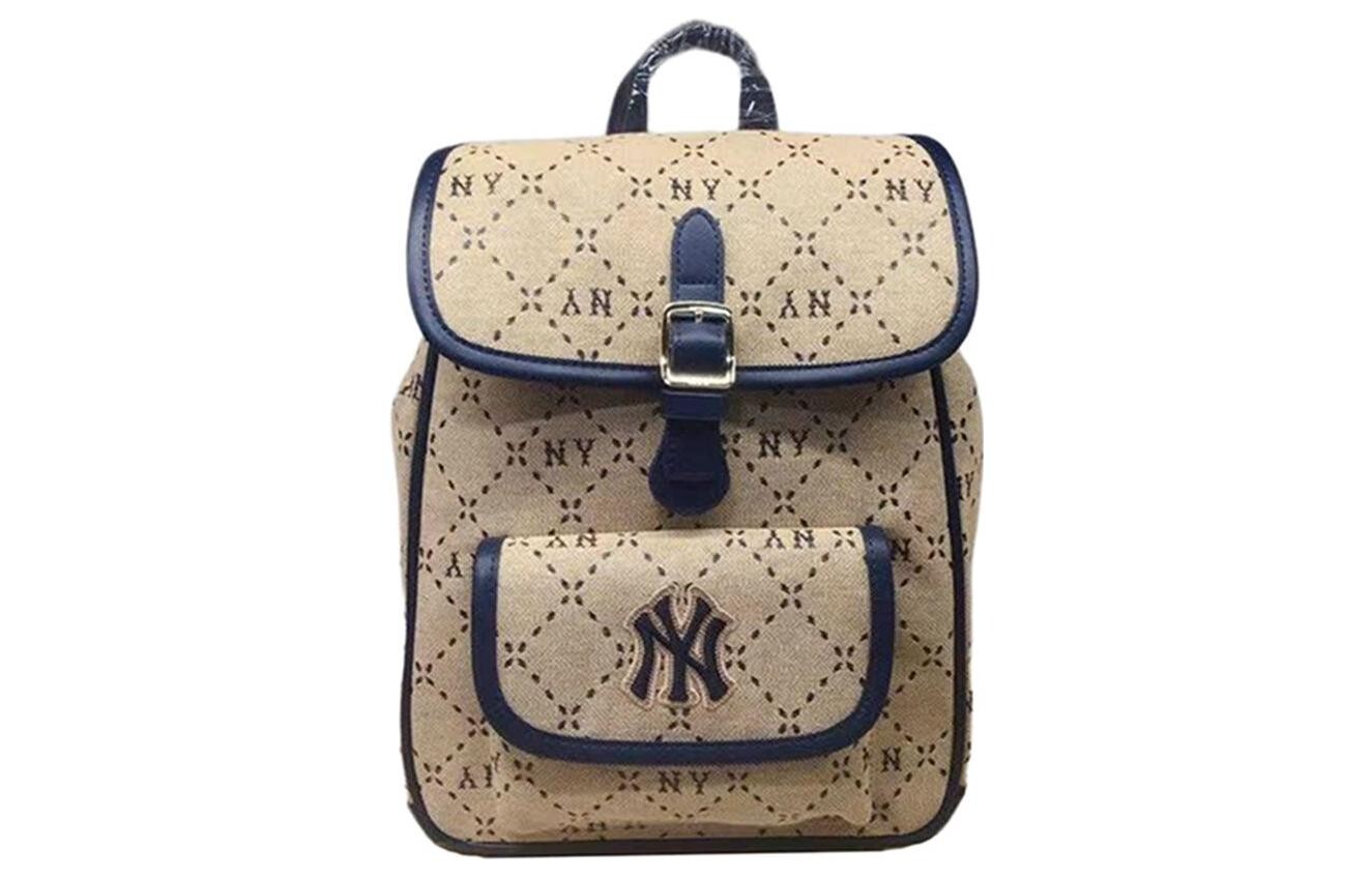 

Женский рюкзак MLB New York Yankees, бежевый/синий