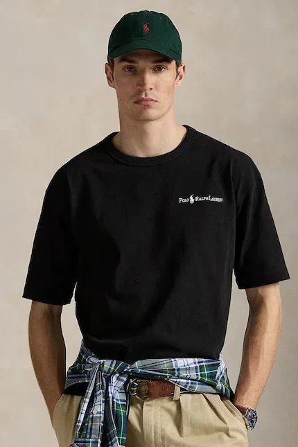 Футболка хлопковая Tee Polo Ralph Lauren, черный