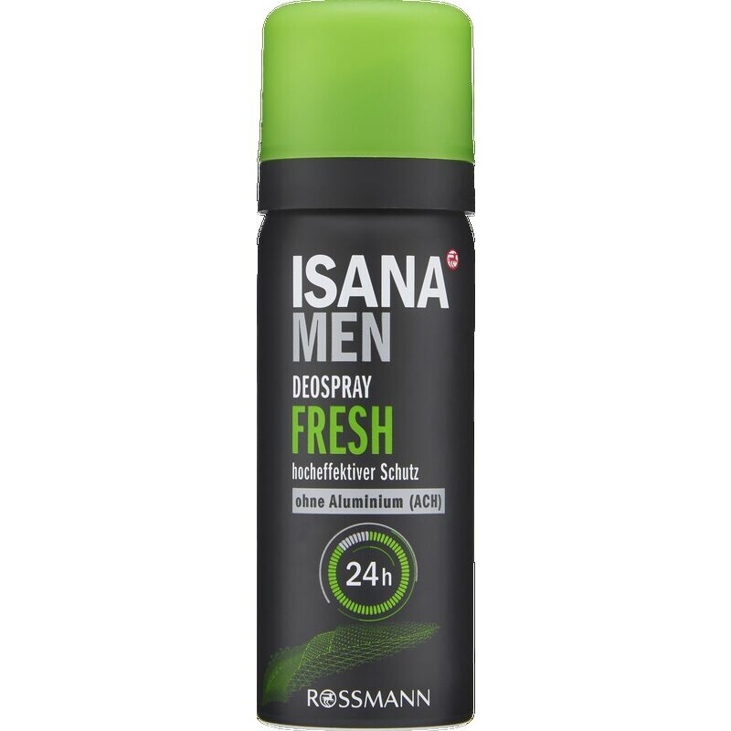 

Дезодорант-спрей Fresh, дорожный размер ISANA, 50 ml