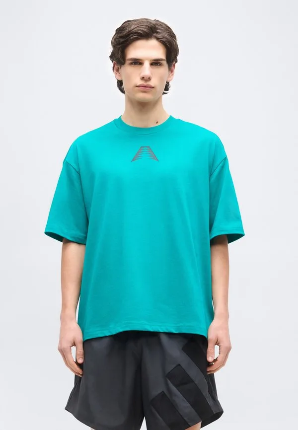 Футболка с принтом "anted" Adidas Performance, Equipment Green — фото 3