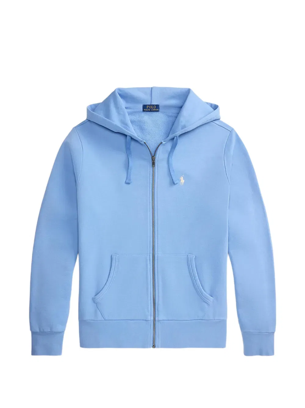 Толстовка на молнии с завязками Polo Ralph Lauren, синий