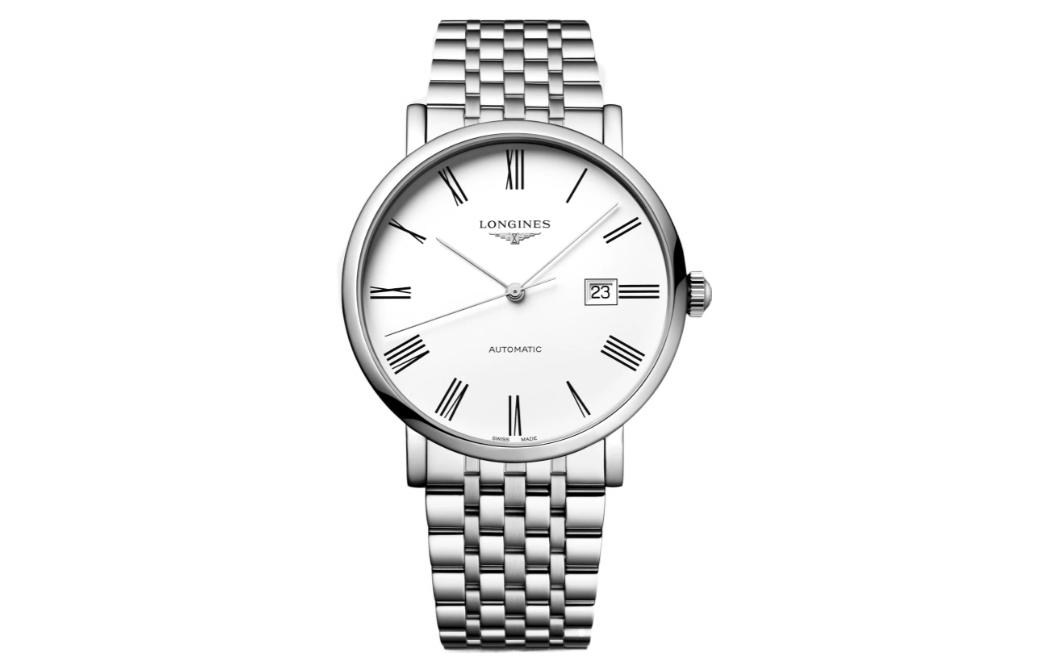 

LONGINES Часы Men's Boya Collection Watch, White Dial Silver Strap