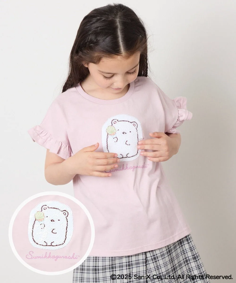 Футболка Sumikko Gurashi с пайетками A.V.V, pink