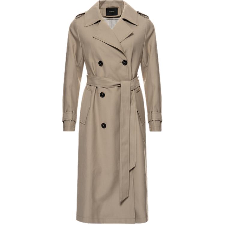 

PINKO Тренч женский Khaki