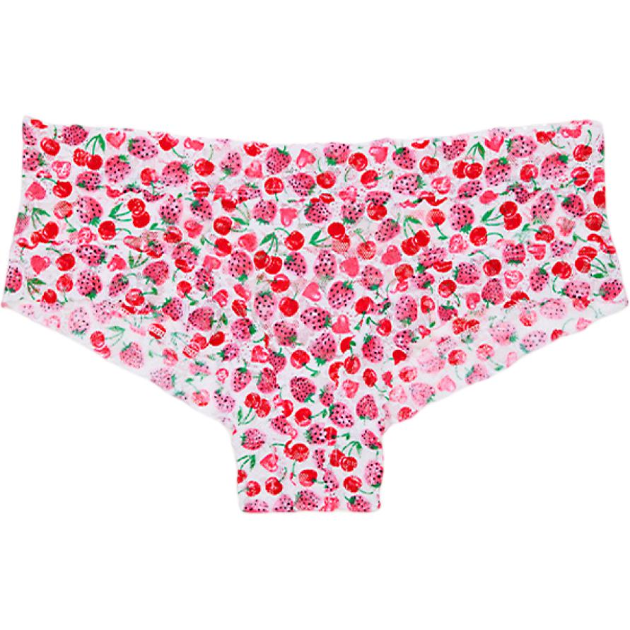 

Victoria's Secret Женские трусики PINK, 1 пара, принт с клубникой и вишней
