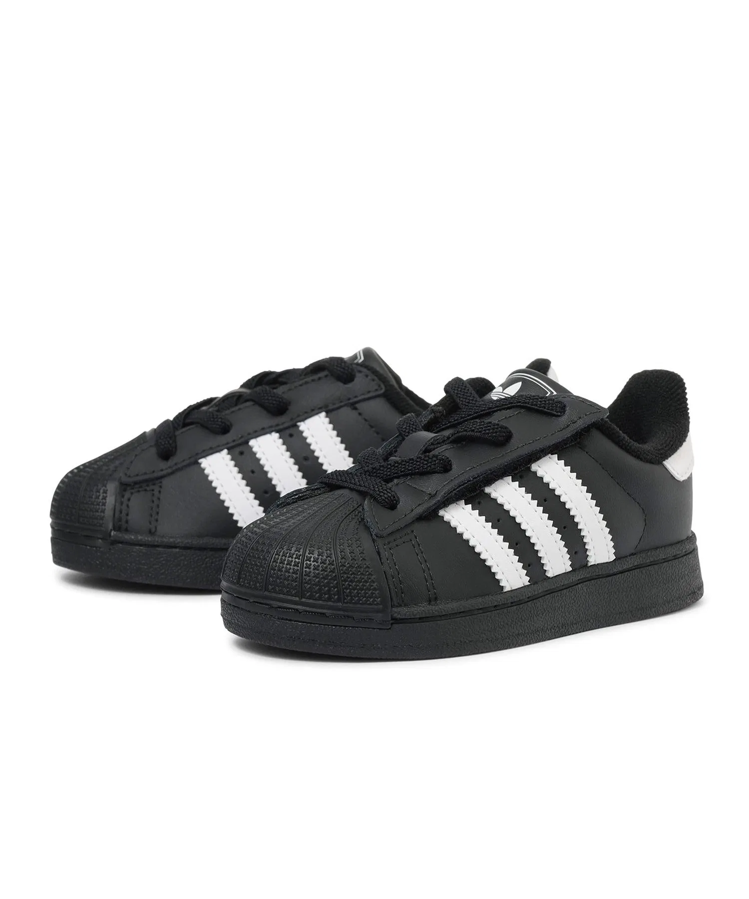 Детские кроссовки adidas Superstar II CF EL I IH6403 чёрные — фото 3