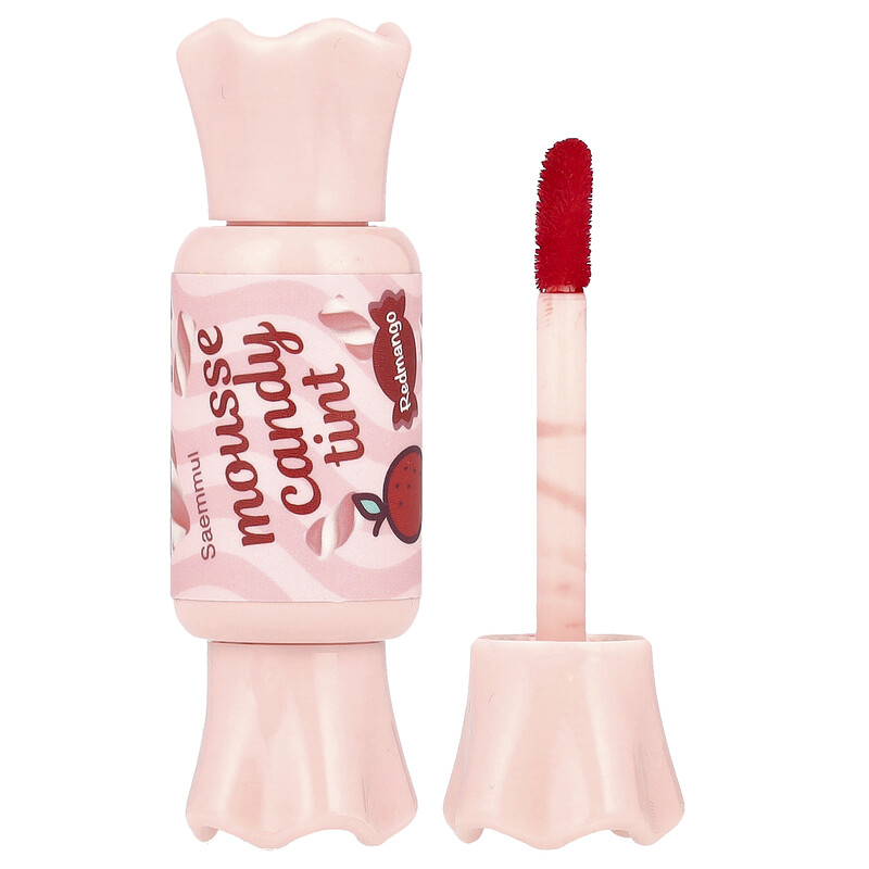 

The Saem, Saemmul, Mousse Candy Tint, 01 красное манго, 8 г