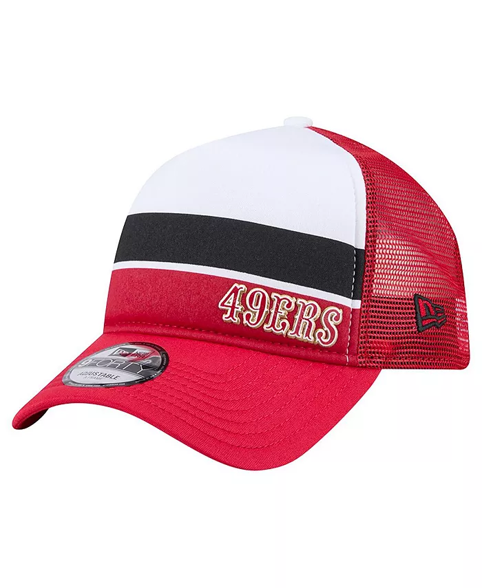 

Детская бейсболка San Francisco 49ers Sport Night Color Block 9FORTY A-Frame Trucker с регулируемой застежкой New Era