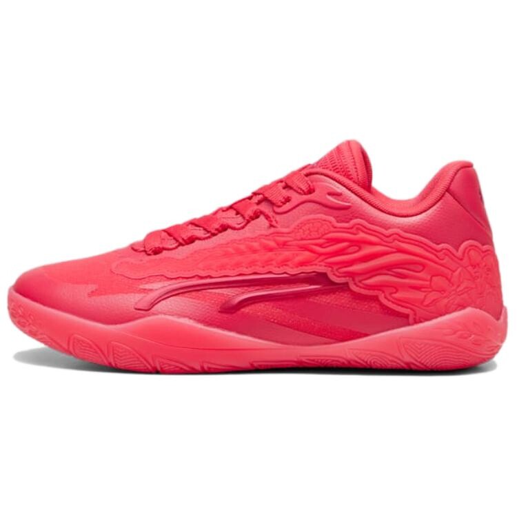 

Баскетбольные кроссовки Stewie женские, низкие, красные Puma
