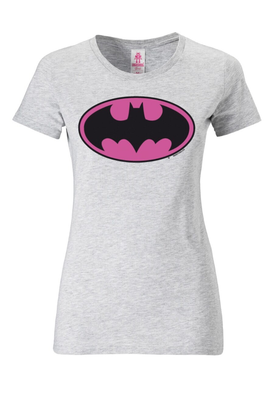 

Футболка LOGOSHIRT Shirt Batman, пятнистый серый