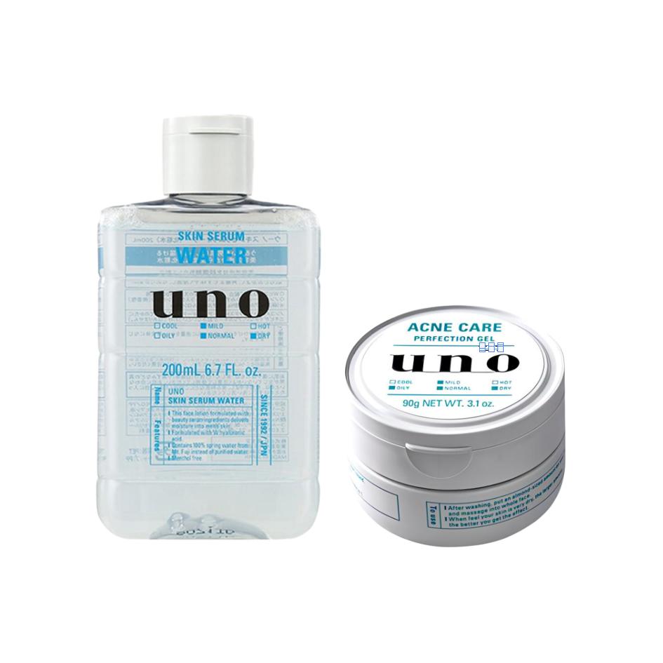 

Тонизирующий крем набор для ухода за кожей увлажняет и питает 200мл+90г Uno