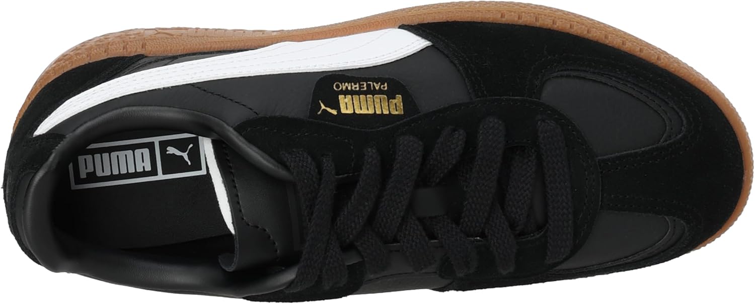 Мужские кроссовки PUMA, белый/черный/золотой — фото 3