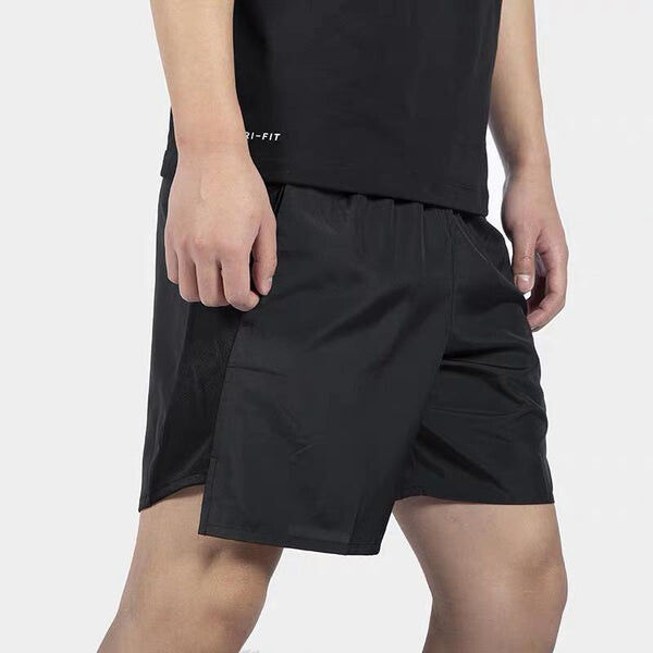 Шорты challenger dri fit без подкладки для бега быстросохнущие мужские шорты Nike, черный — фото 3