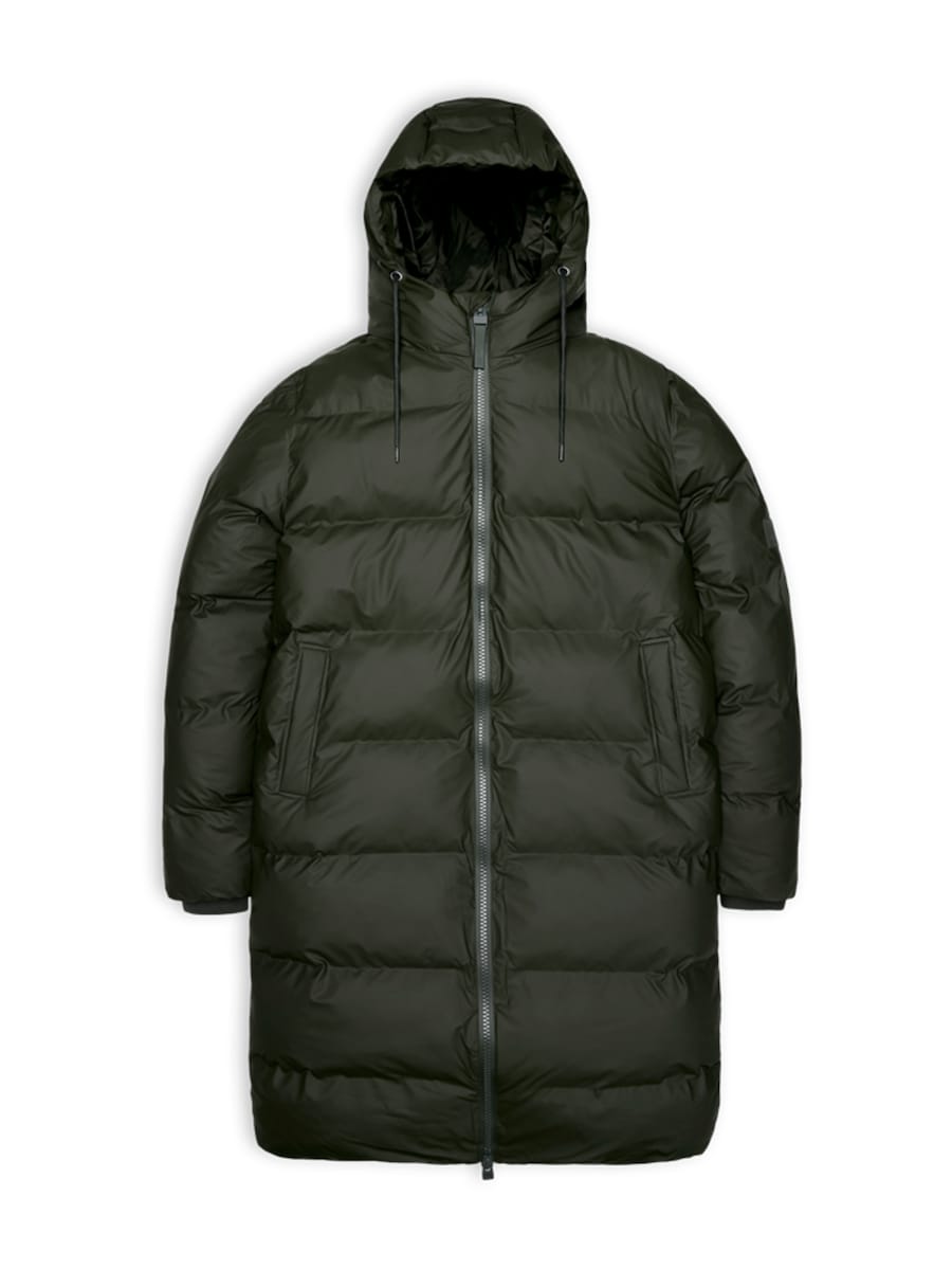 

Зимнее пальто RAINS Alta, оливковый