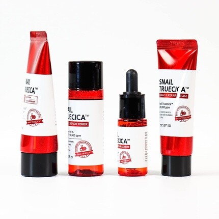 Snail Truecica Miracle Repair Starter Kit для чувствительной кожи - Набор для ухода за кожей лица, Some By Mi — фото 3