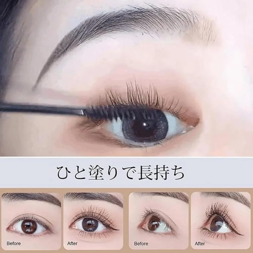 Тушь для ресниц металлическая расческа Kmeyle Long & Curl Kip 4 г черная — фото 2