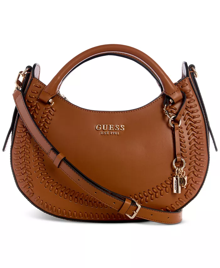

Сумка-портфель Tatum среднего размера GUESS, коричневый