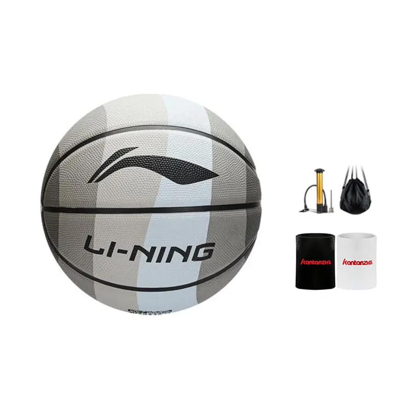 

Резиновый баскетбольный мяч gray размер 5, размер 7 тренировочный unisex china LINING