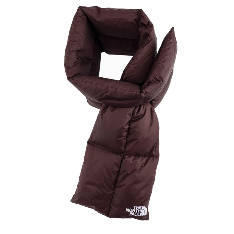 

THE NORTH FACE Вязаный шарф из гусиного пуха унисекс черный/коричневый, Brown