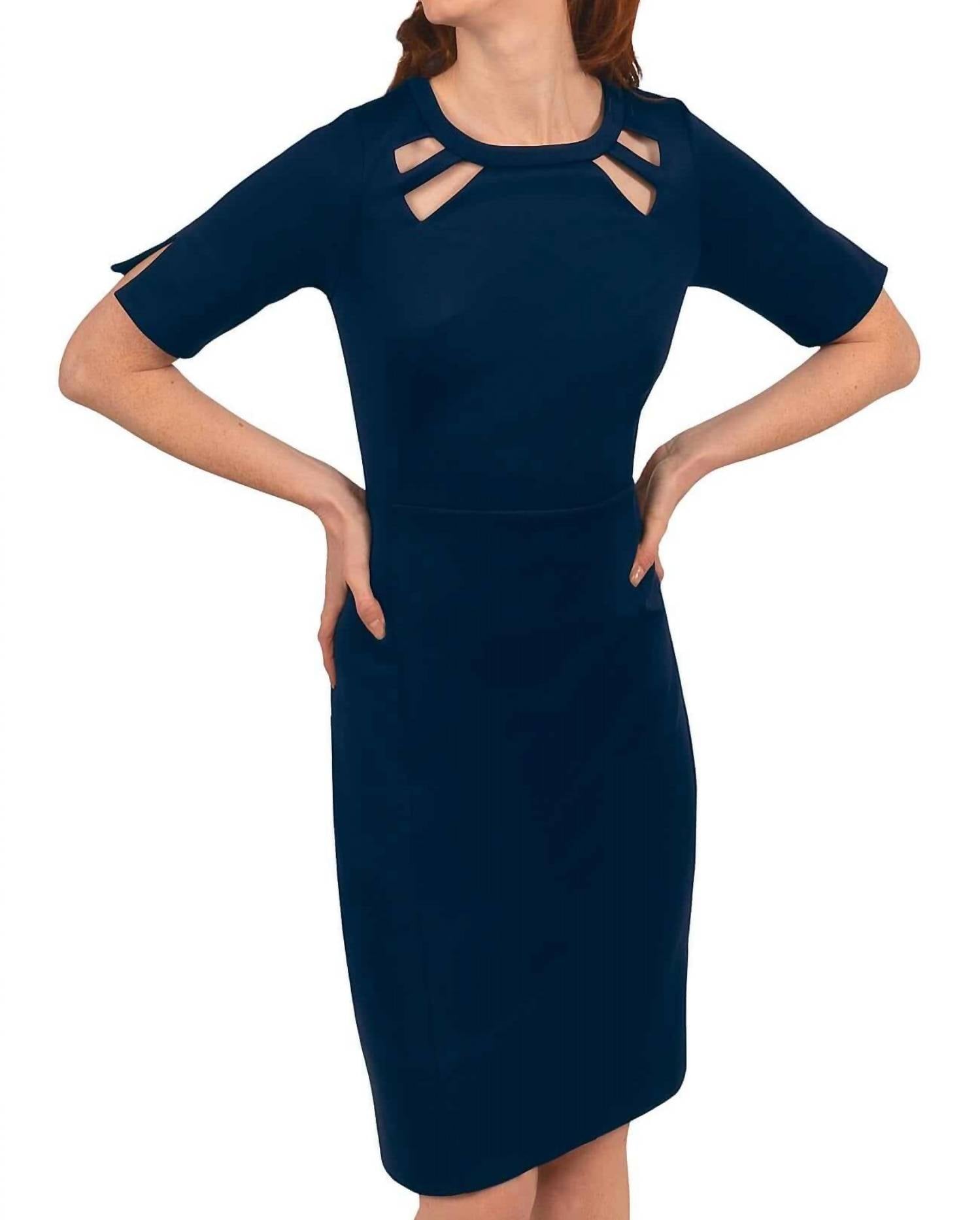 

Платье Jersey Peek A Boo в цвете темно-синий/зеленый GRETCHEN SCOTT