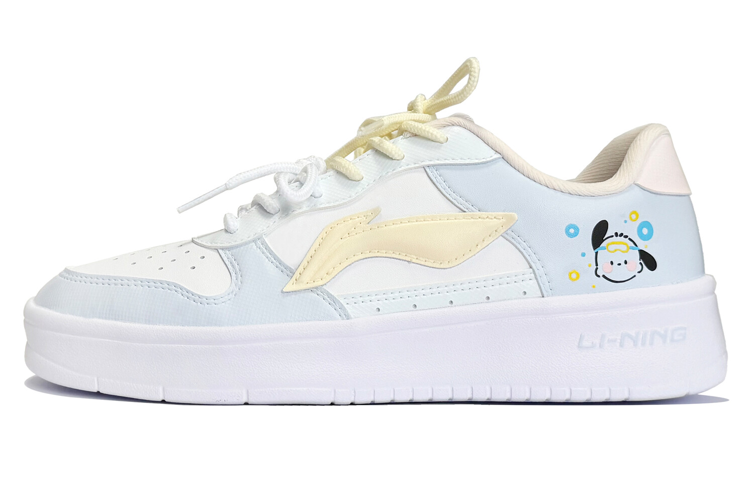 

Кроссовки LINING Pontoon Boats Skateboarding Shoes Women's Low-top White/Royal Blue/Fern Green, голубой, Синий, Кроссовки LINING Pontoon Boats Skateboarding Shoes Women's Low-top White/Royal Blue/Fern Green, голубой