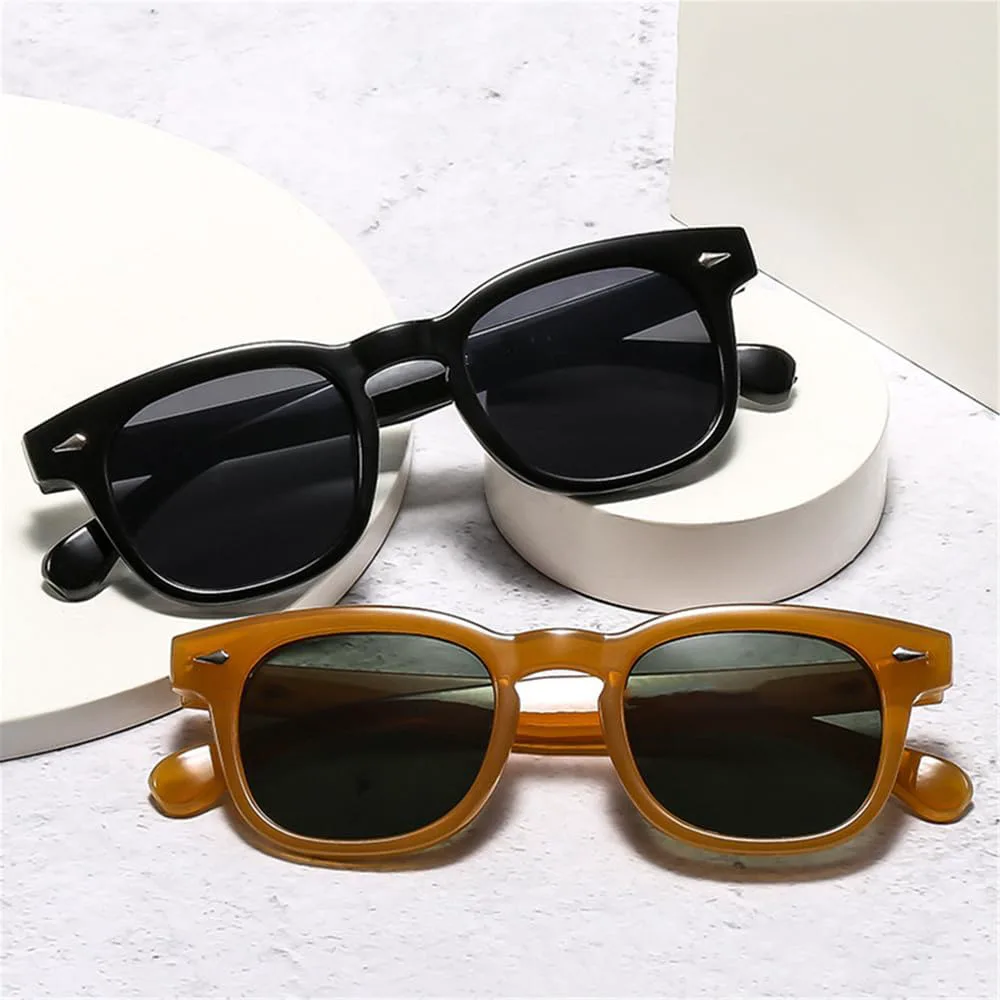 

Солнцезащитные очки UV400 с заклепками, леопардовым принтом и прозрачными линзами, оправа для женщин и мужчин, для бега и активного отдыха UYPTK, Black Grey