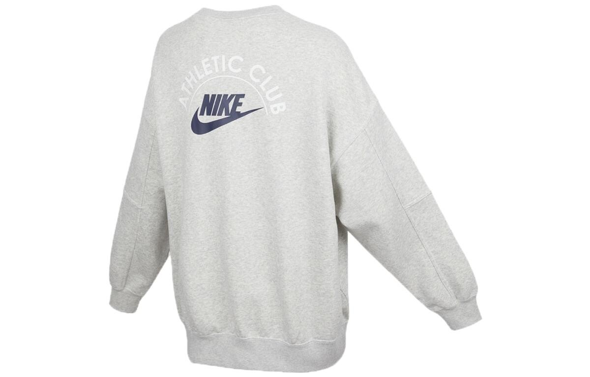 Толстовка женская серая Nike — фото 2