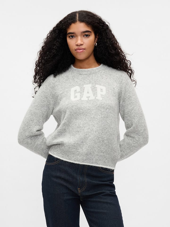 

Пуловер GAP Pullover, серый