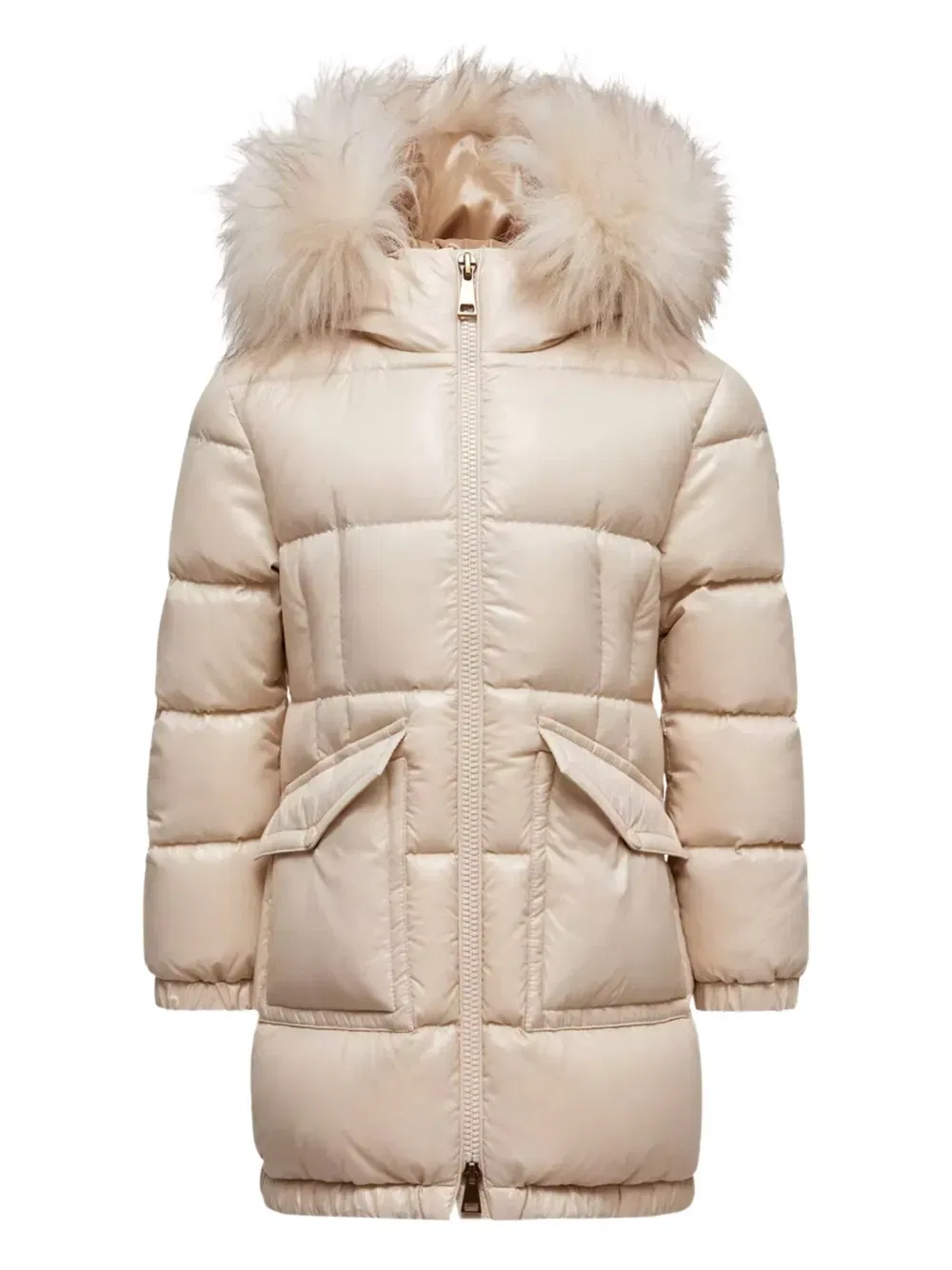 Куртка с капюшоном Aruna Moncler Enfant, нейтральный