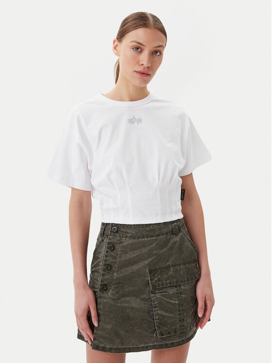 

Футболка обычного кроя Waisted 148070 Alpha Industries, белый
